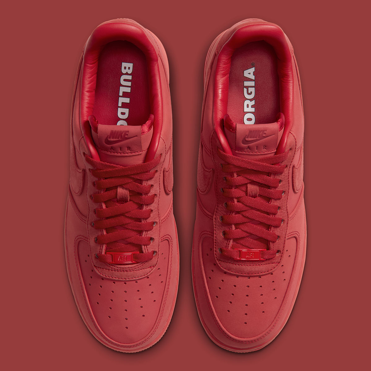 Nike Air Force 1 Low Georgia Bulldogs Jf5457 600 Release Date 4