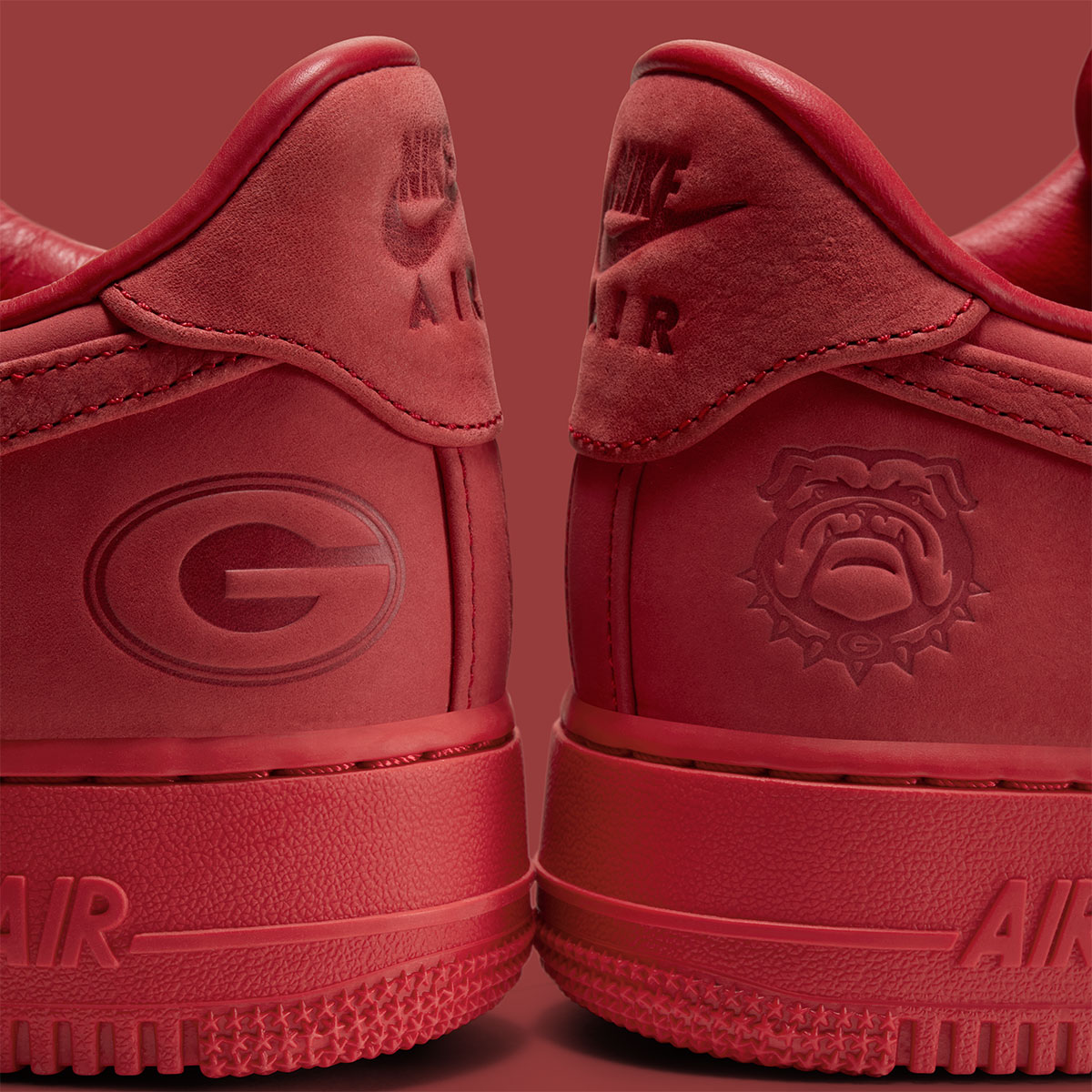 Nike Air Force 1 Low Georgia Bulldogs Jf5457 600 Release Date 9