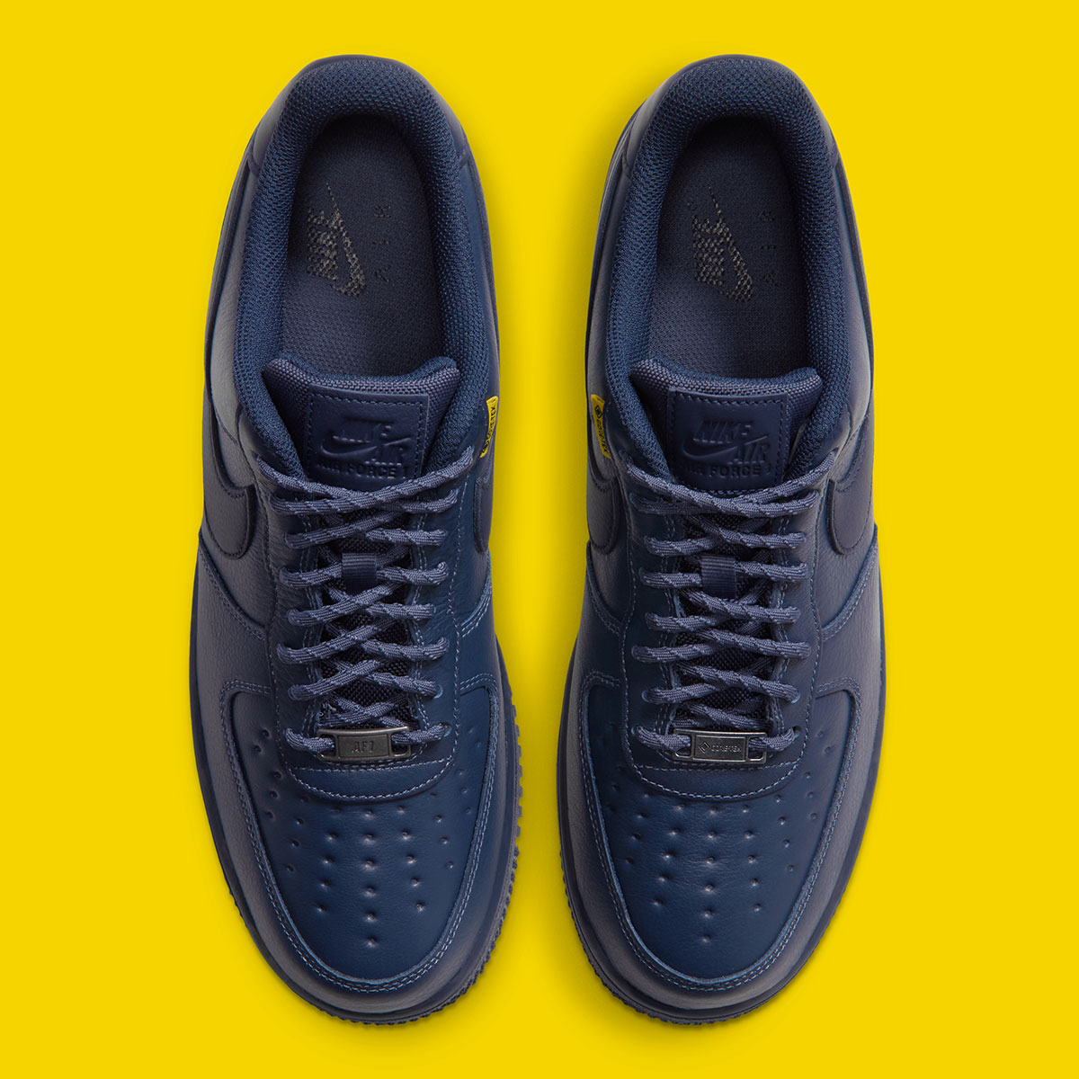 Nike Air Force 1 Low Gore Tex Vibram Thunder Blue Speed Yellow Obsidian Hv5953 400 6