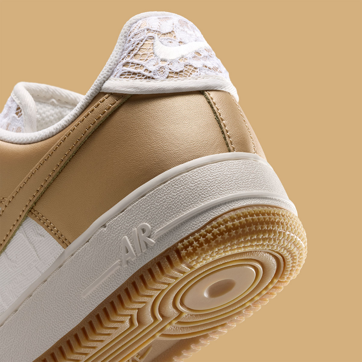 Nike Air Force 1 Low Lace Sail Metallic Gold Ix7038 121 1