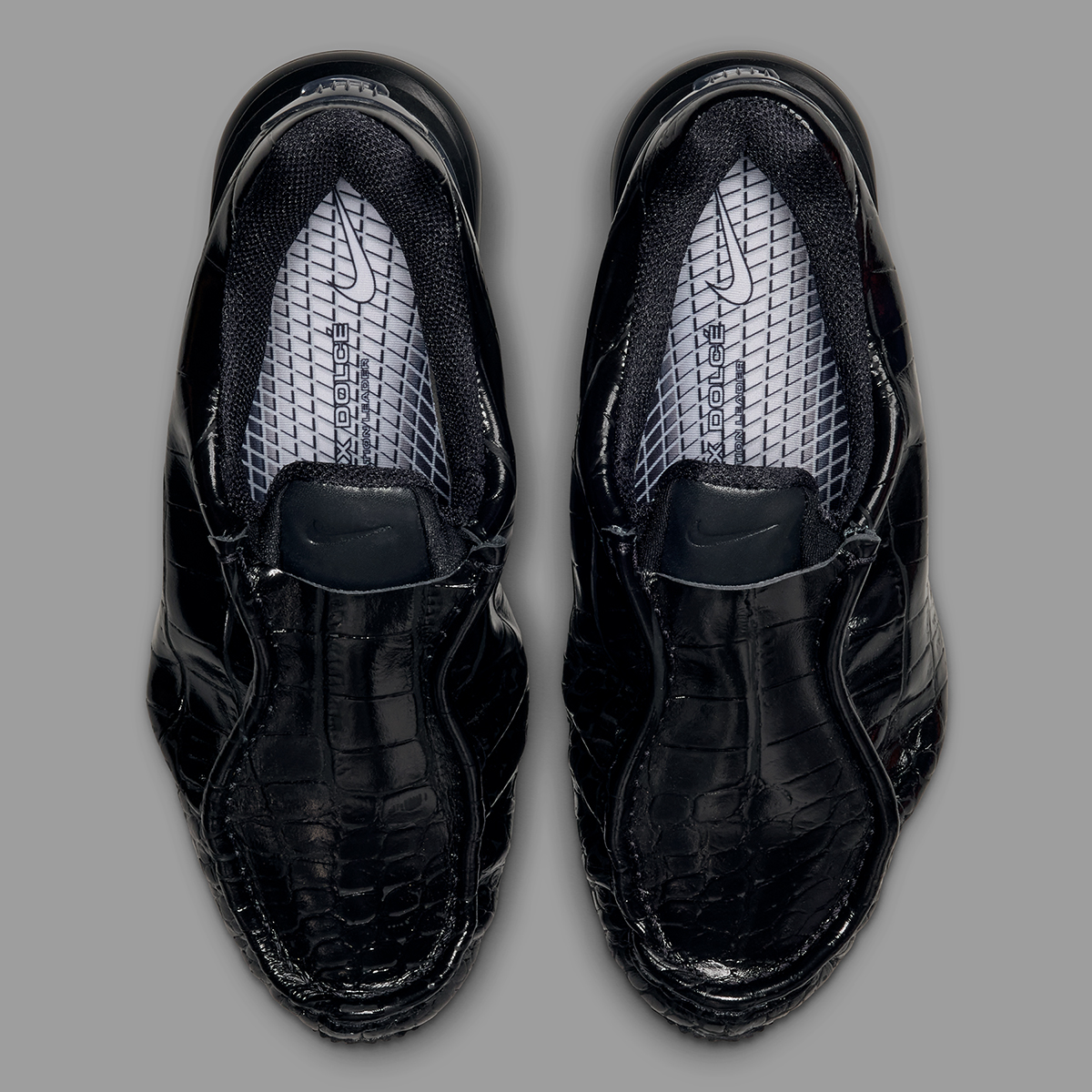 Nike Air Max Dolce Black Leather Croc 4