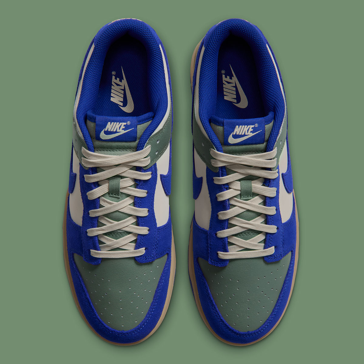 Nike Dunk Low Jade Stone Light Khaki Gum Light Brown Old Royal Im4414 301 5