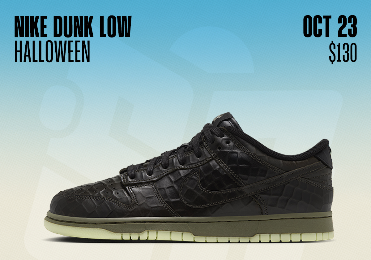 Sneaker Releases October 18 24 2026 Nike Dunk Low Halloween