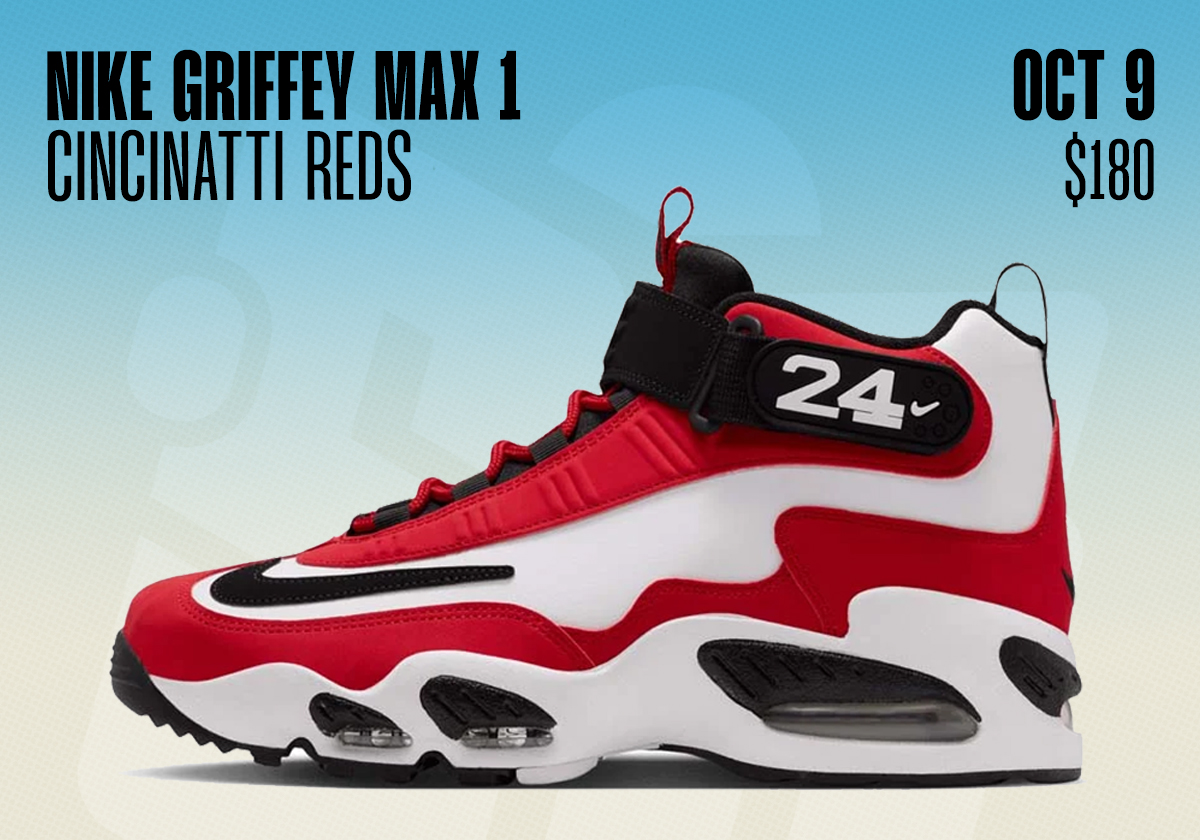 Sneaker Releases October 4 October 10 2026 Nike Griffey Max 1