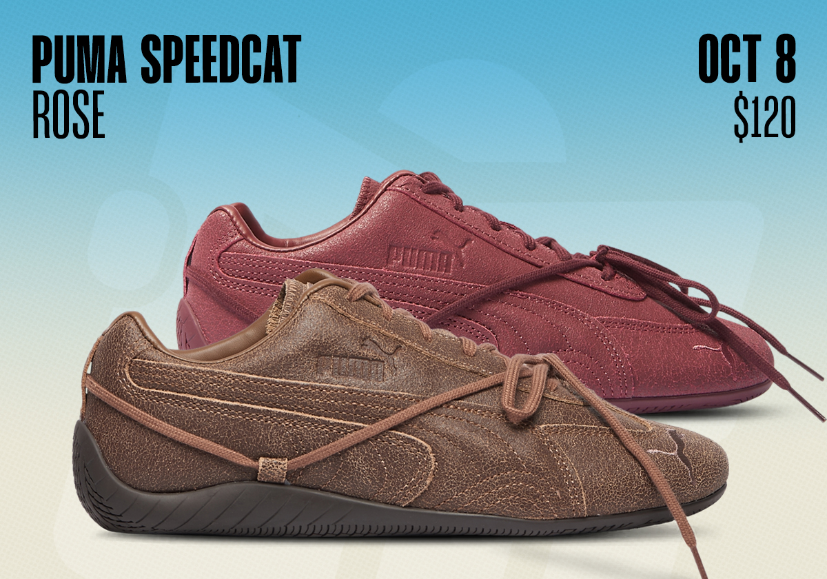 Sneaker Releases October 4 October 10 2026 Puma Speedcat Rose