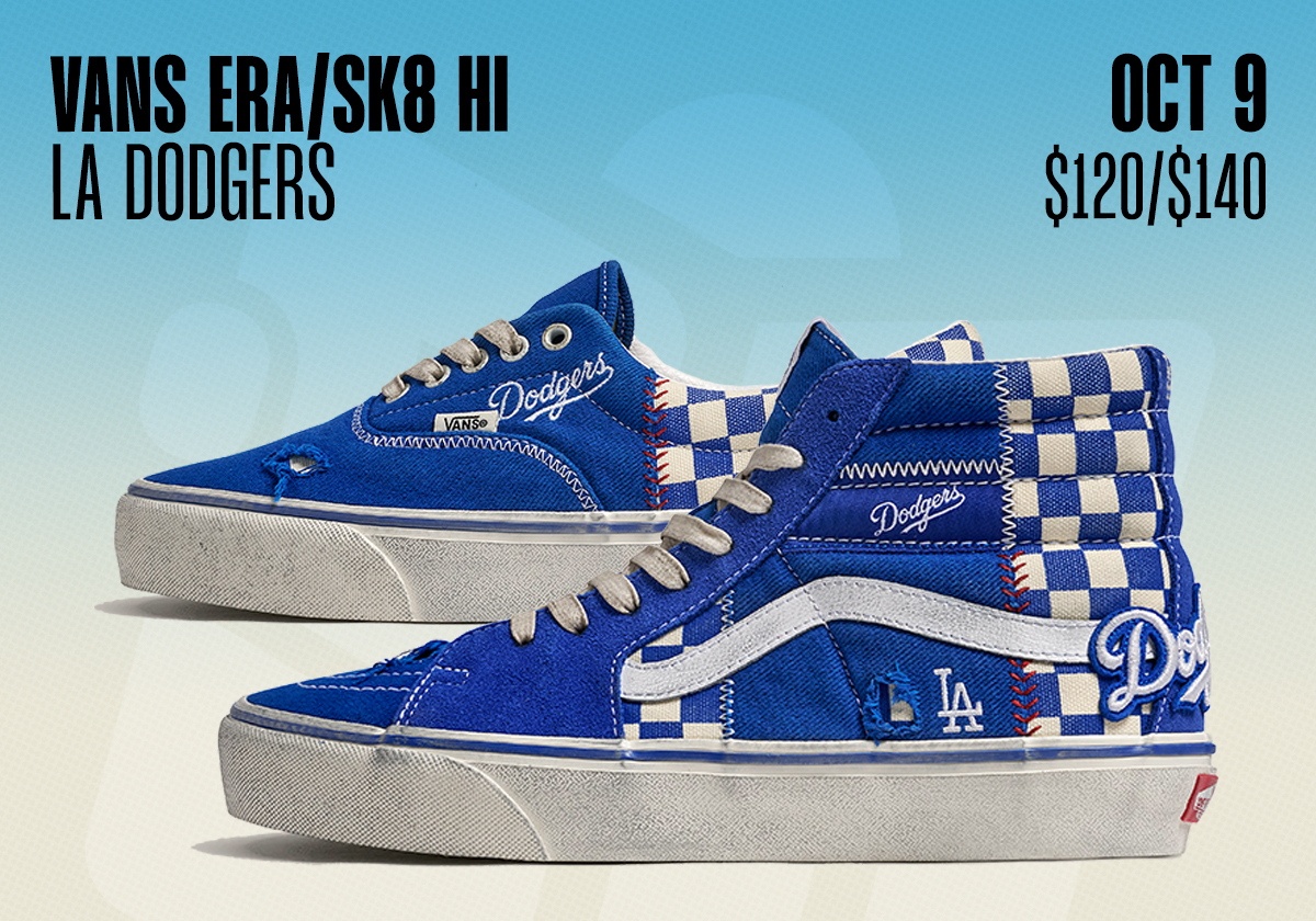 Sneaker Releases October 4 October 10 2026 Vans Dodgers